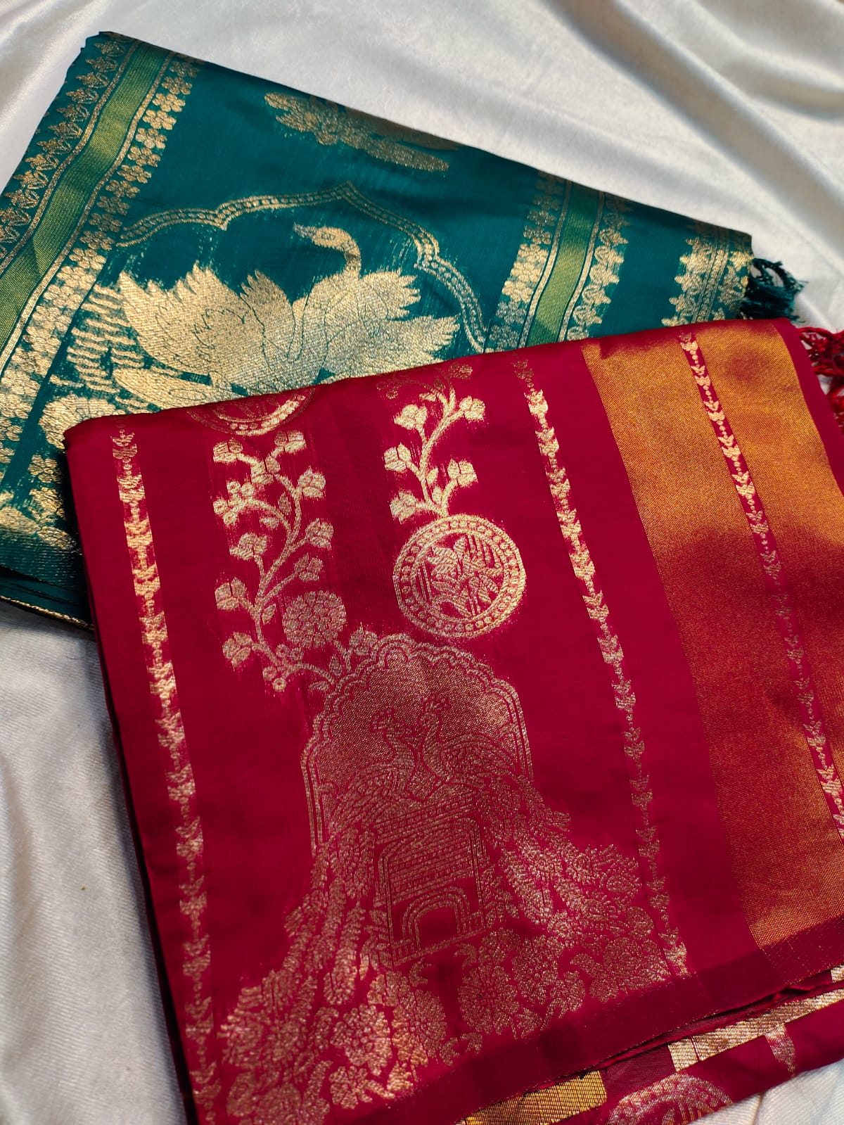 1+1 banarasi saree