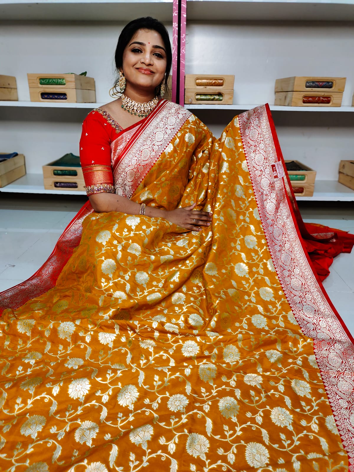 80% Katan banarasi sarees