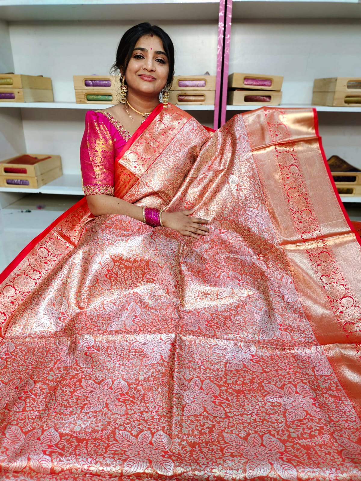 90% offer kanchi pattu collections