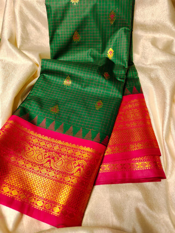 Vitange gadwal silk saree