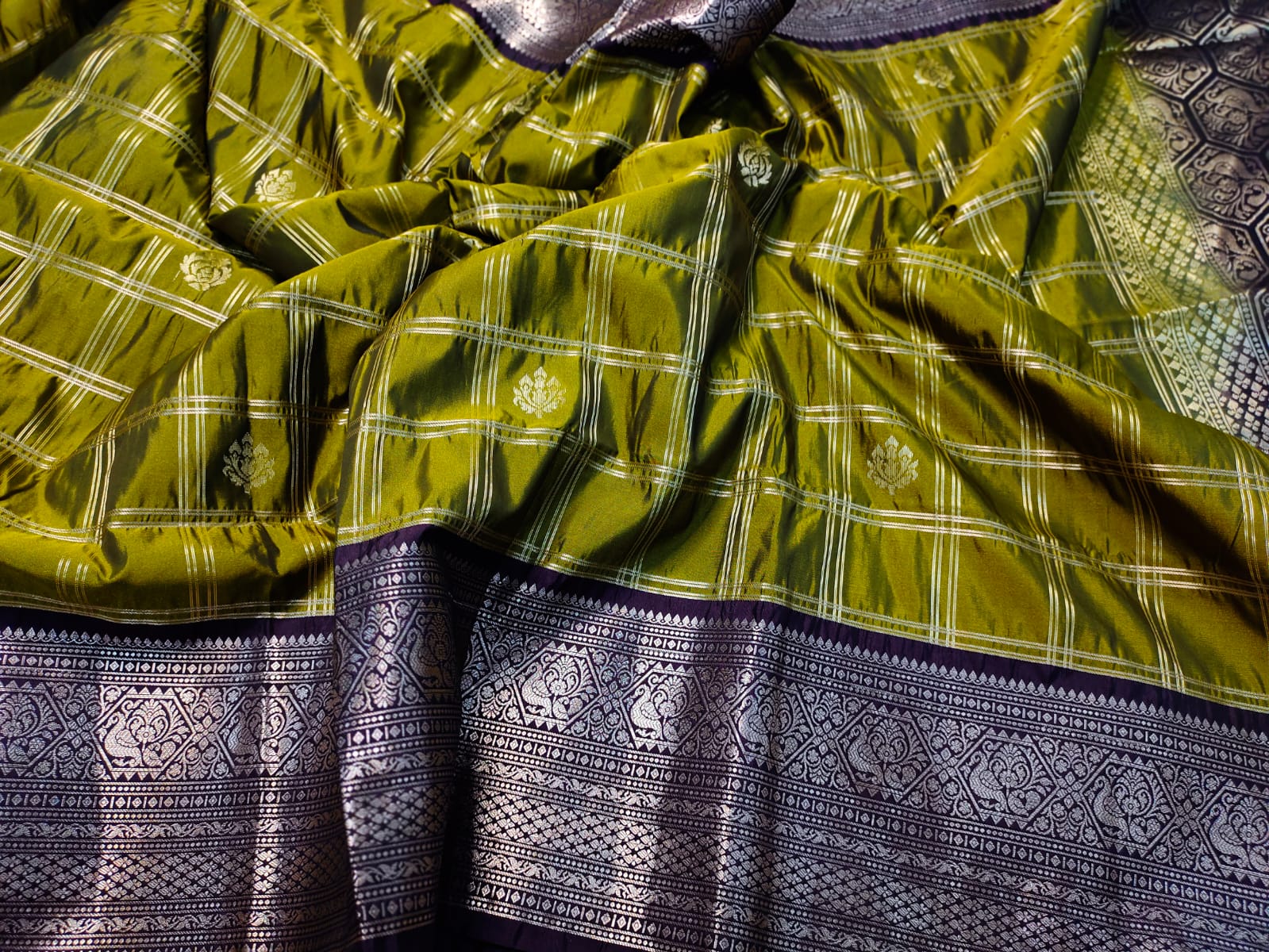 Primeme katan saree