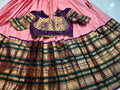 Vintage gadwal lehangas