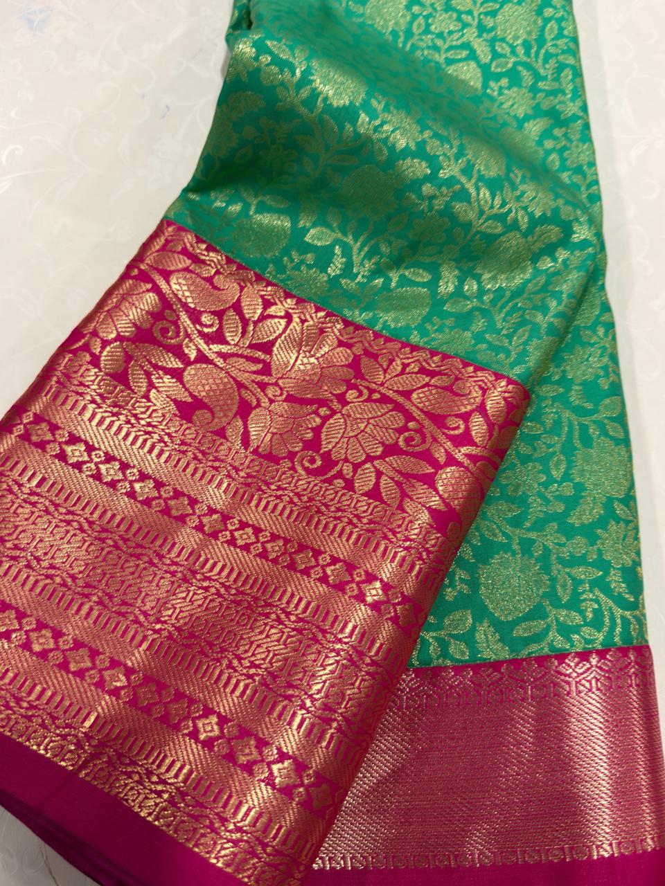 90% offer Kanchi pattu collection