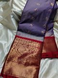 Ashadam gadwal silk saree