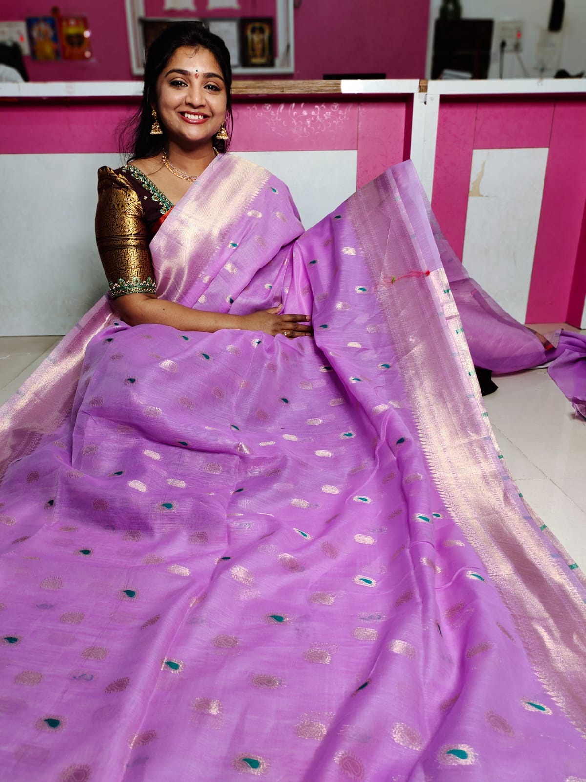 Jamdani cottone saree
