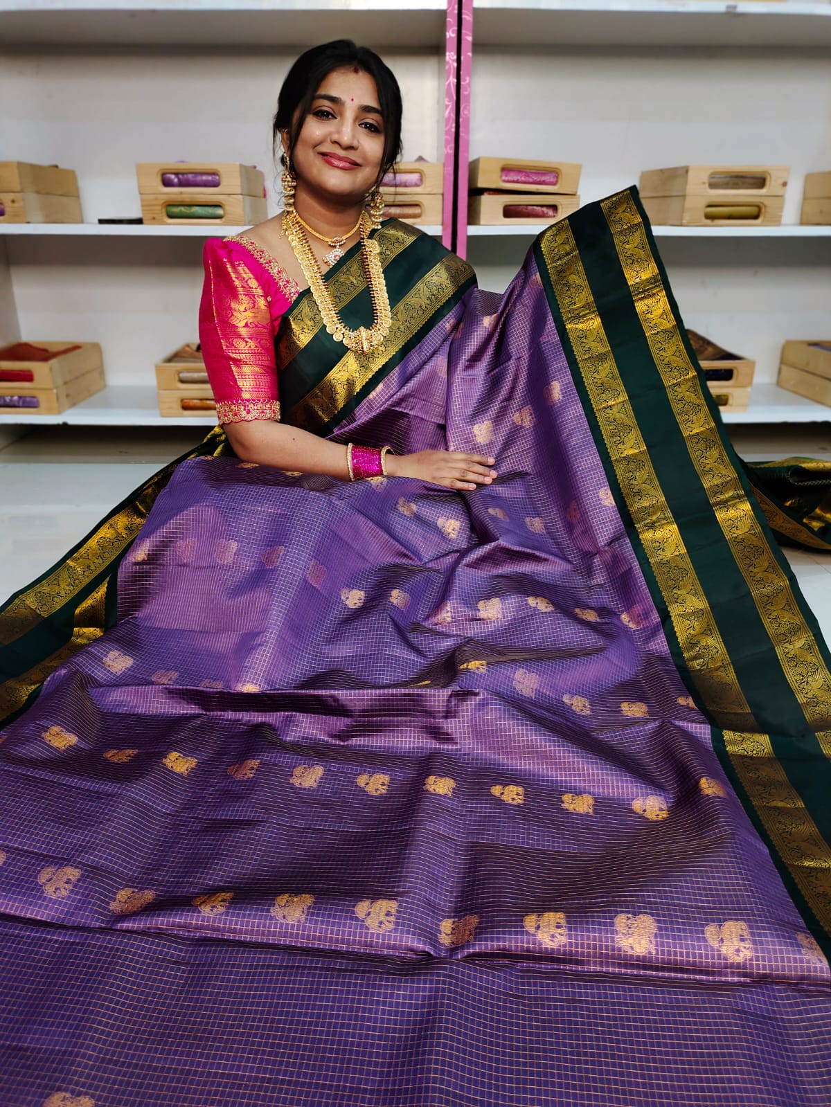 50% Silk mark vintage pattu sarees