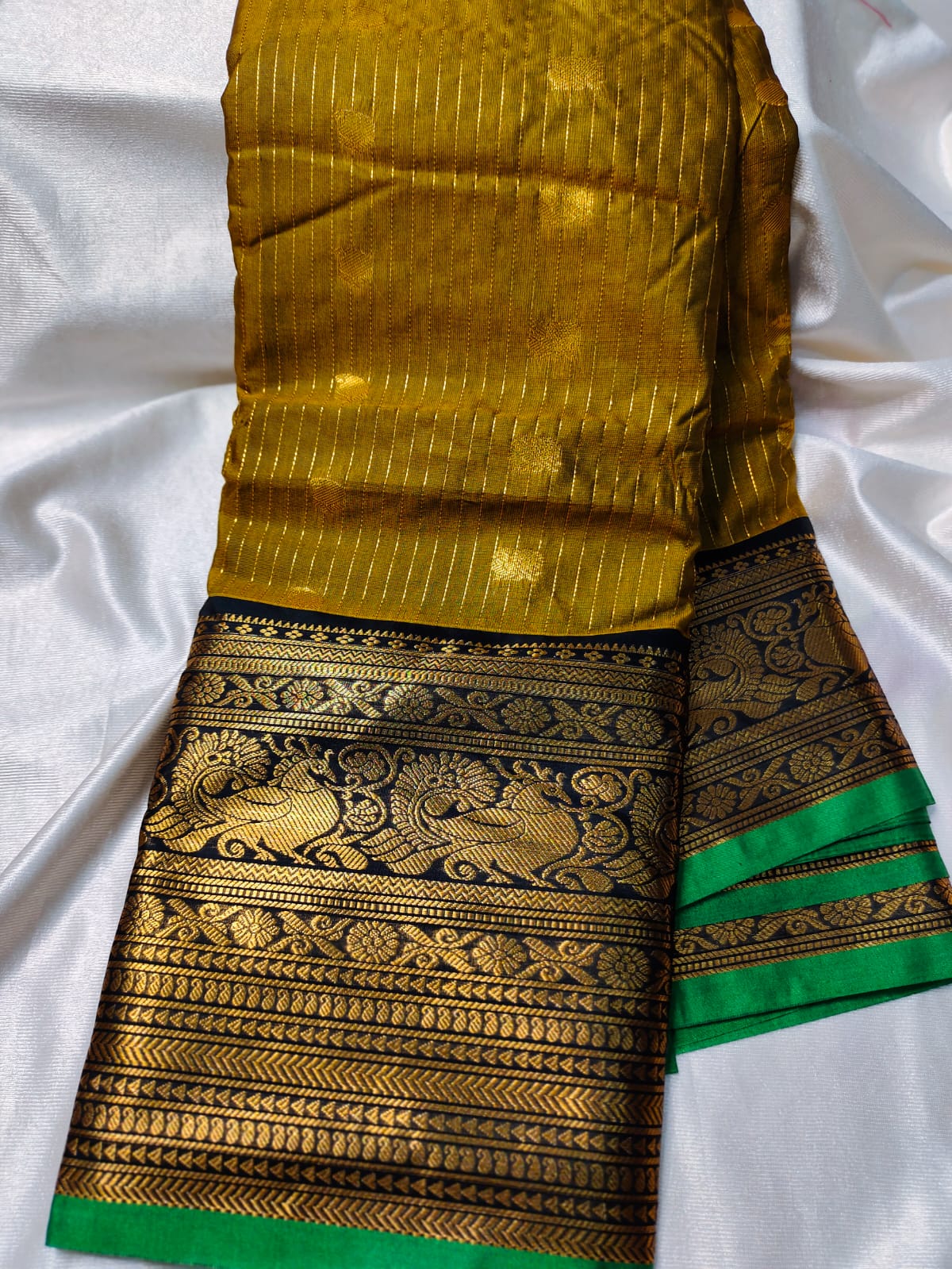 Vintage gadwal silks