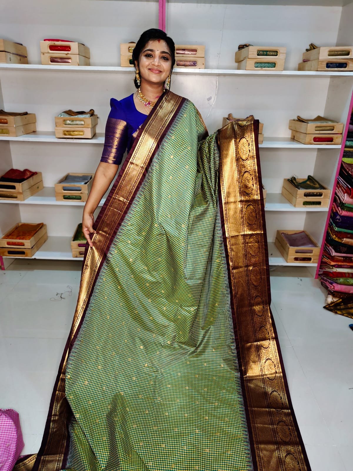 Primeme gadwal silk saree