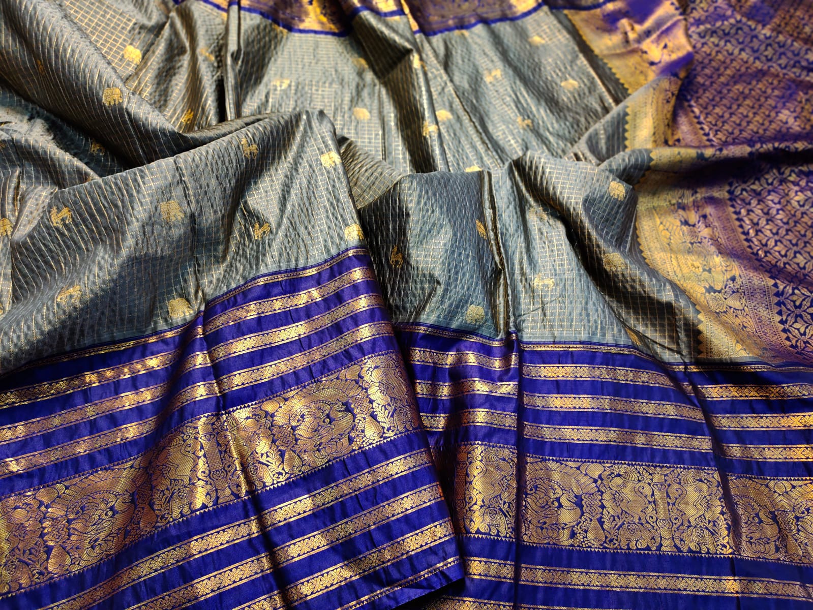 Vintage gadwal sarees