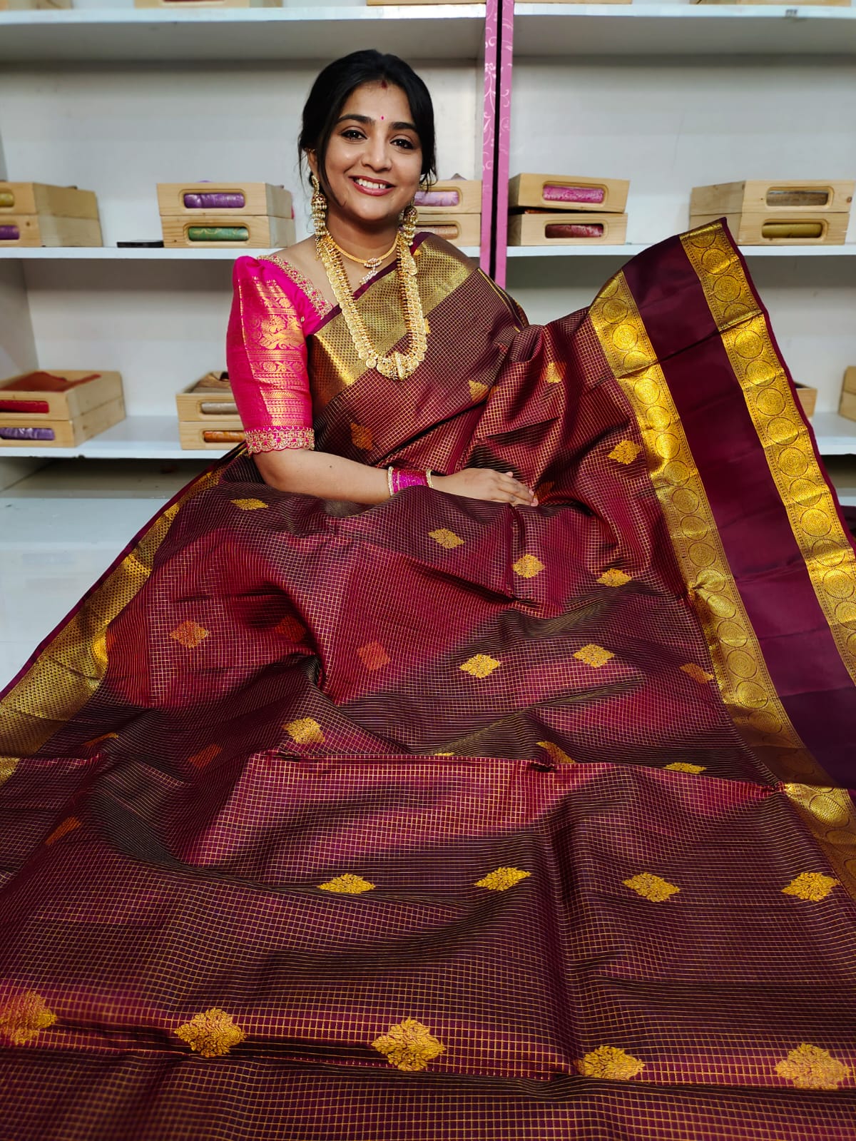 50% Silk mark vintage pattu sarees