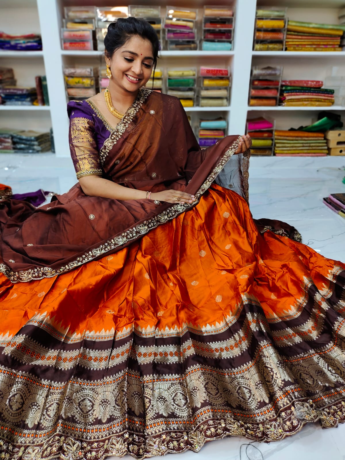 Banarasi lehangas