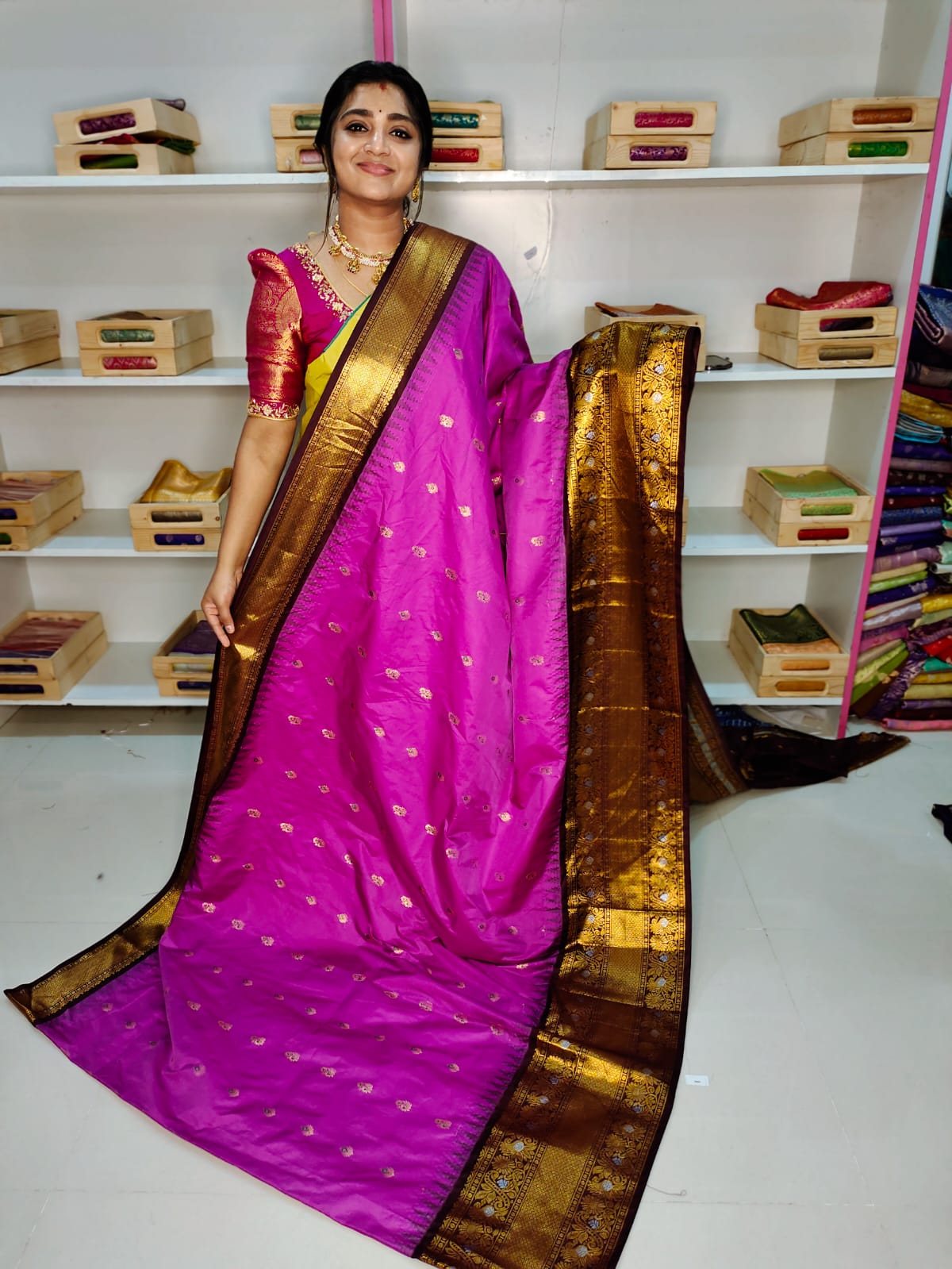 Ashadam sale gadwal silk saree