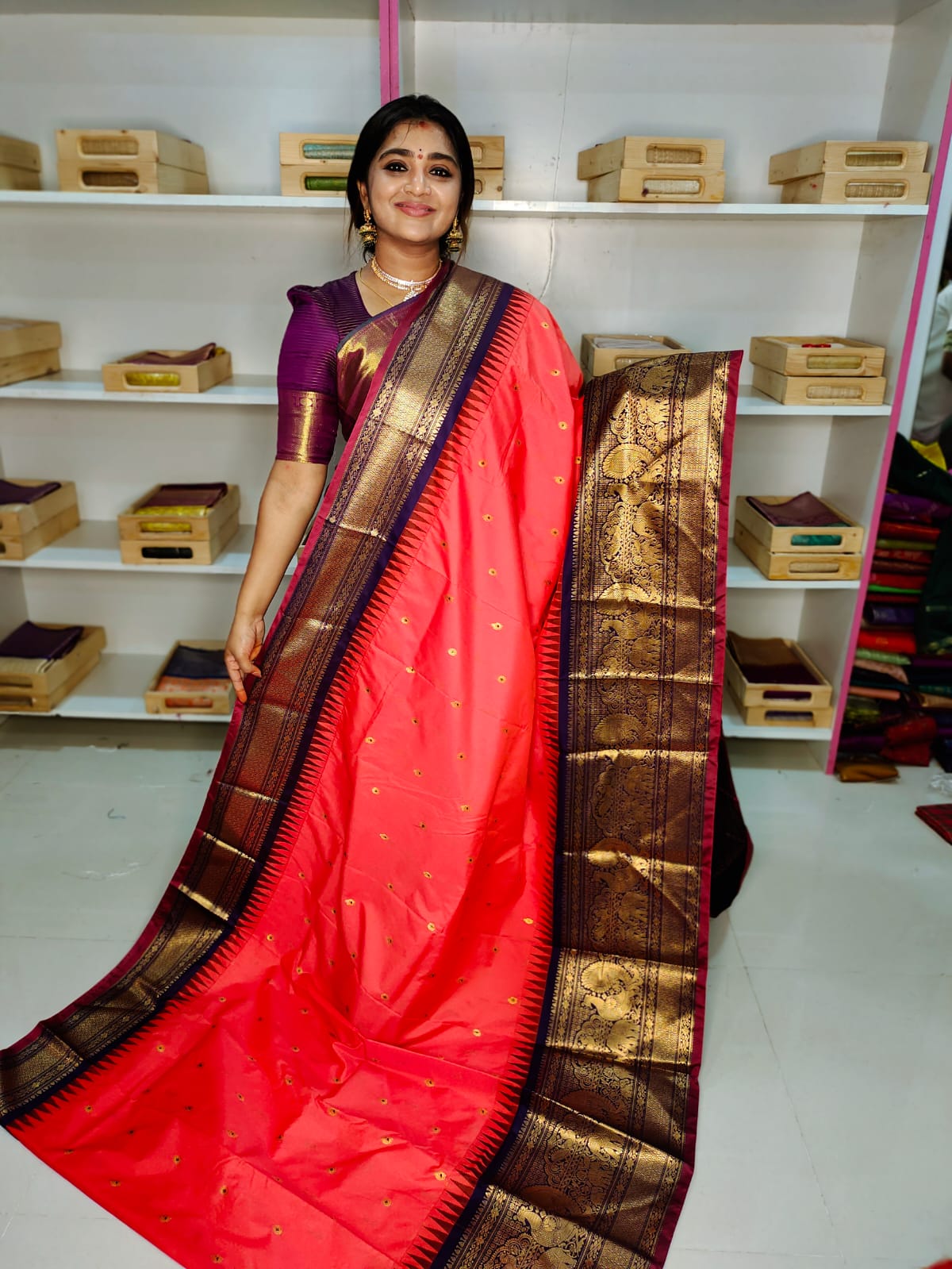 Primeme gadwal silk saree
