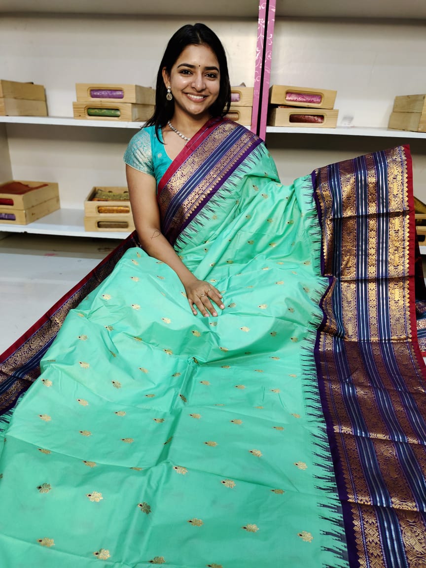 65% offer gadwal silk saree