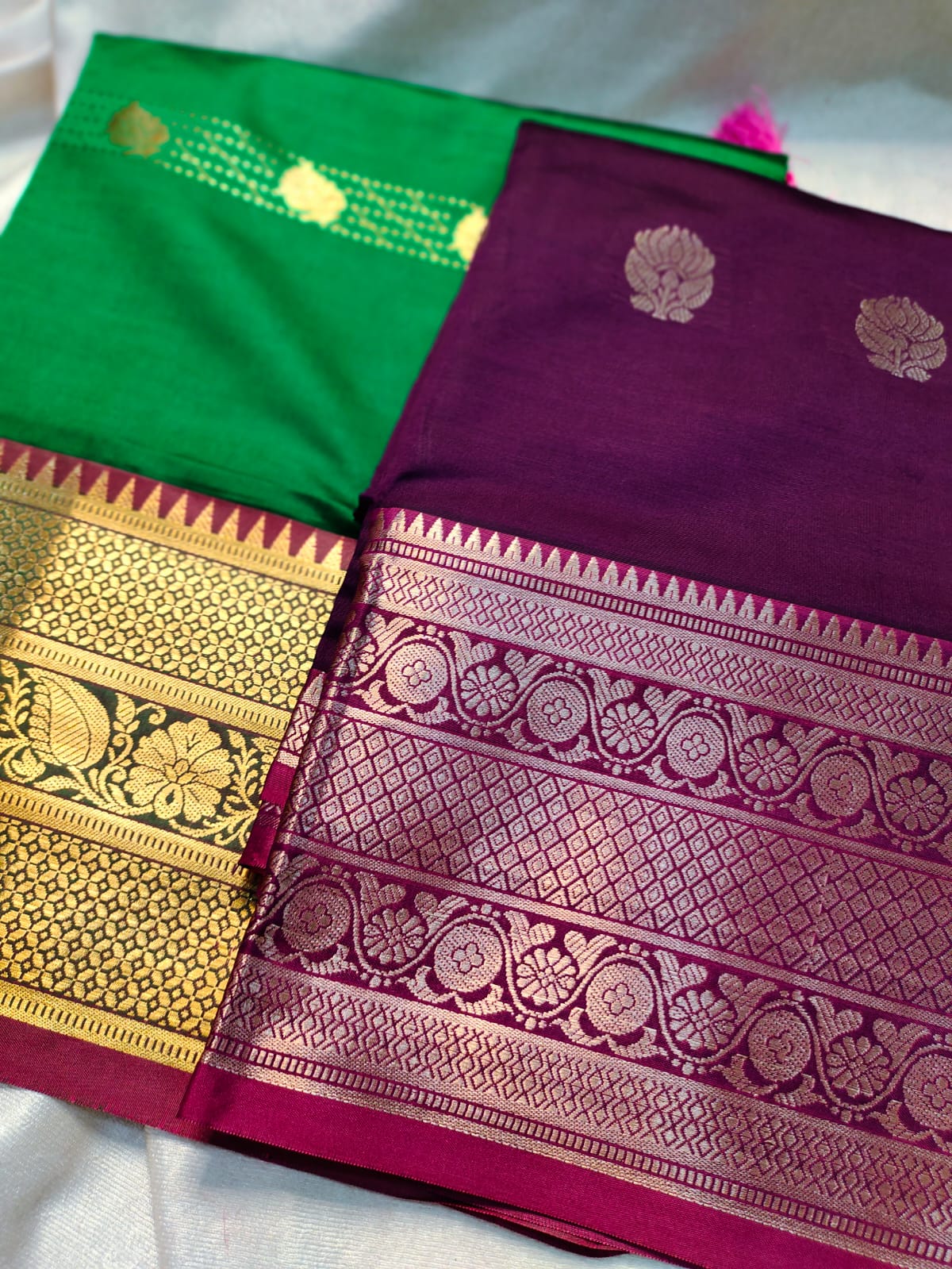 1+1 Uppada silk