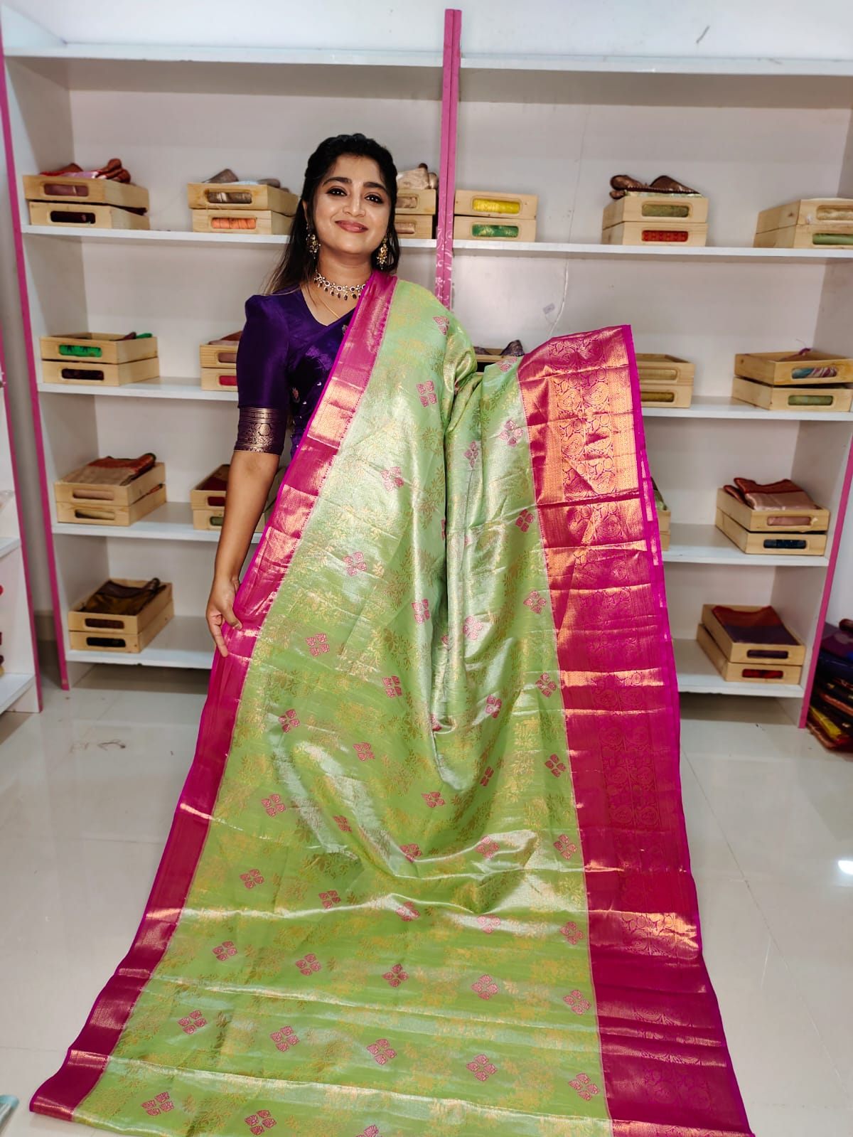 90% offer kanchi pattu collection