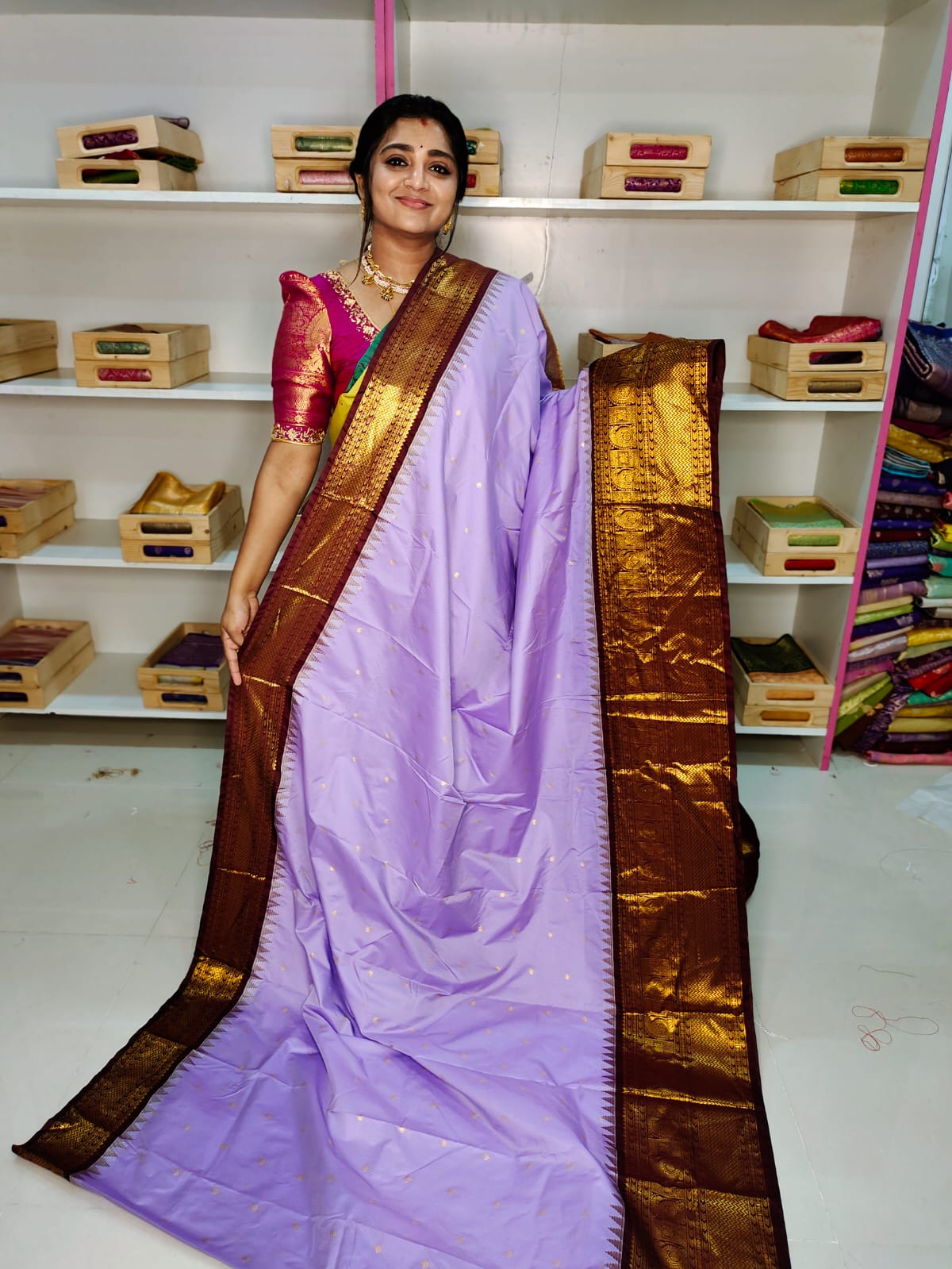 Ashadam sale gadwal silk saree