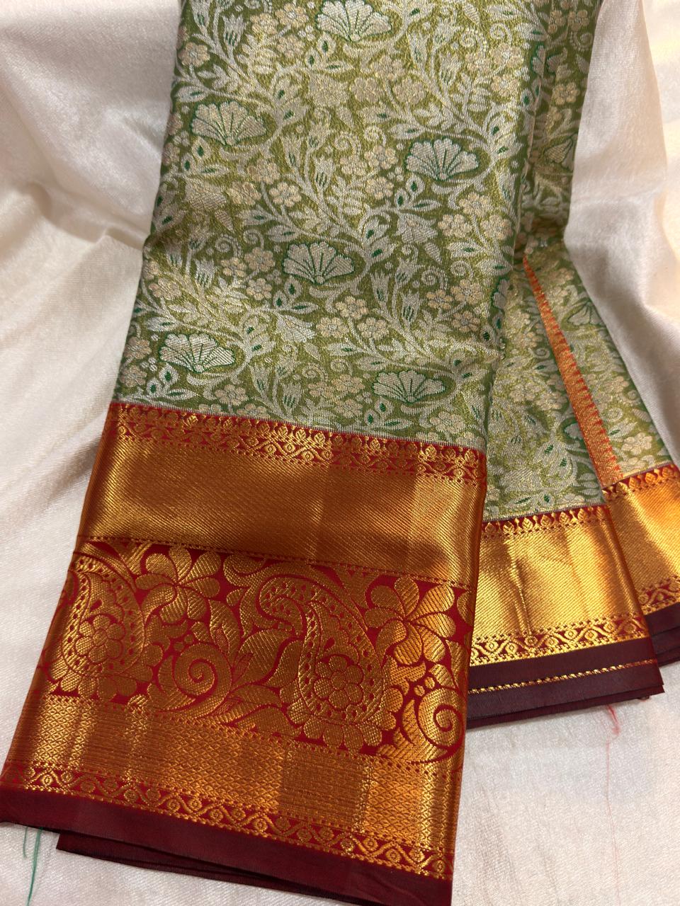 90% offer Kanchi pattu collection
