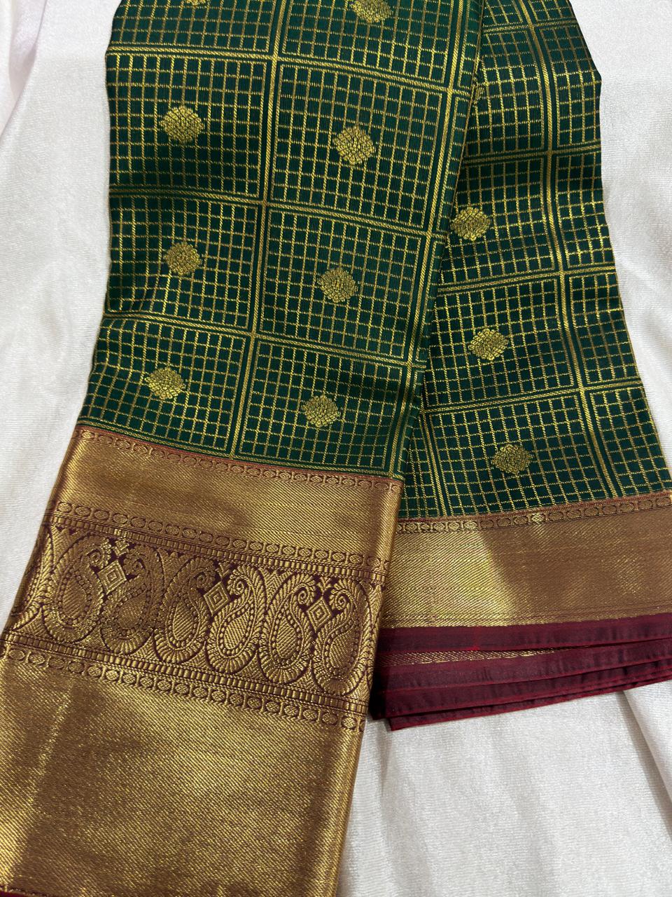 90% offer Kanchi pattu collection
