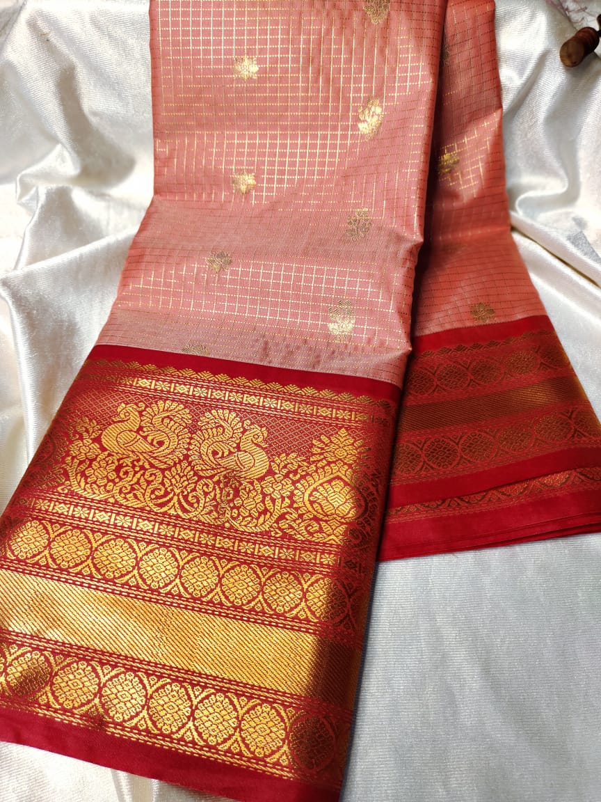 Vitange gadwal silk