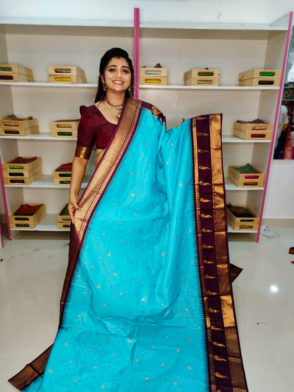 50% offer gadwal silk sarees