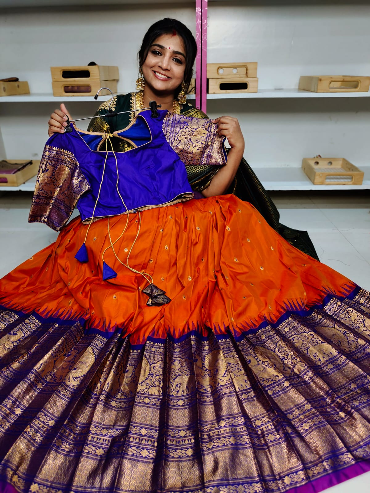 Sales  Gadwal lehangas