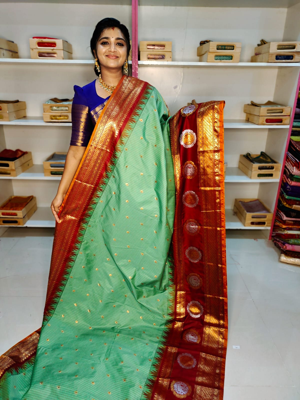 Primeme gadwal silk saree