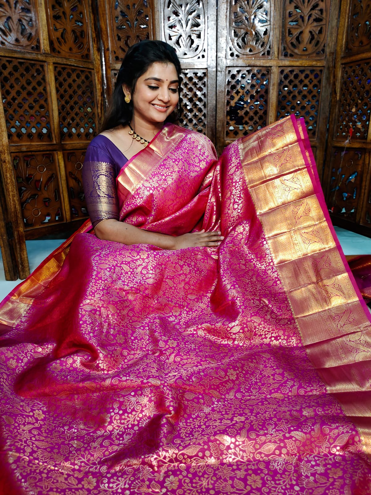 90% ఆఫర్ కంచి పట్టు సేకరణ