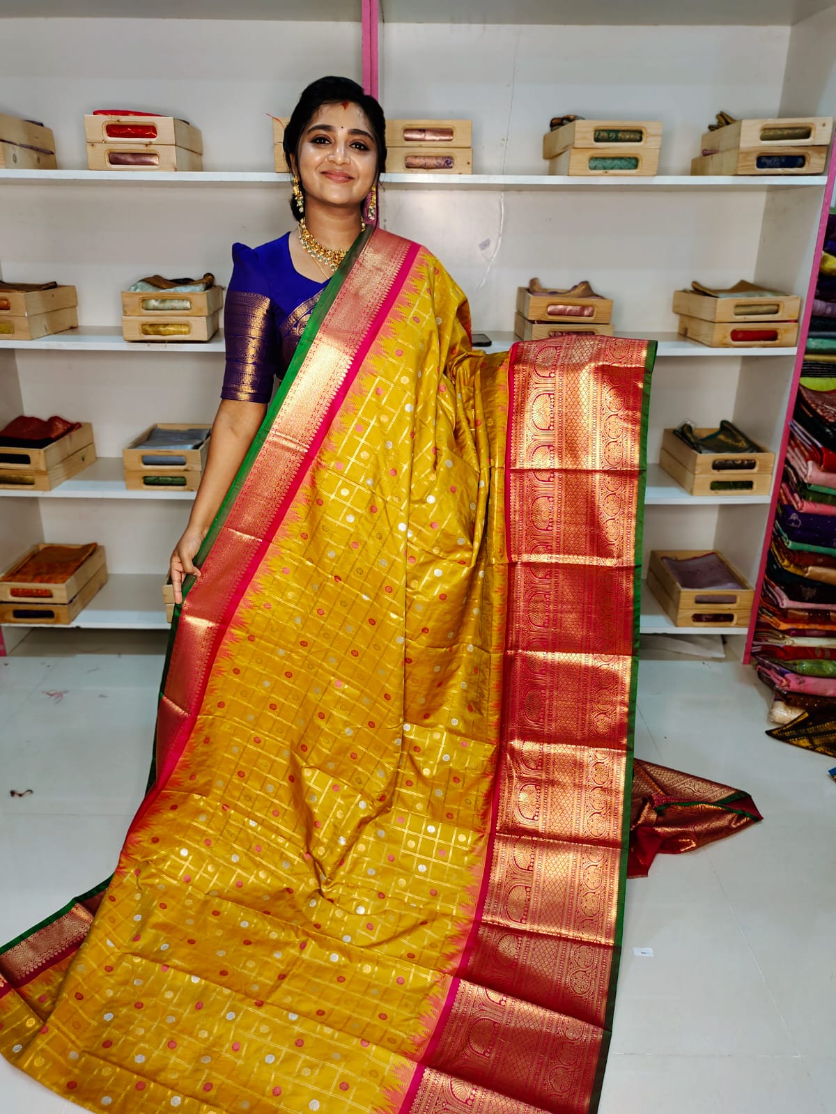 Primeme gadwal silk saree