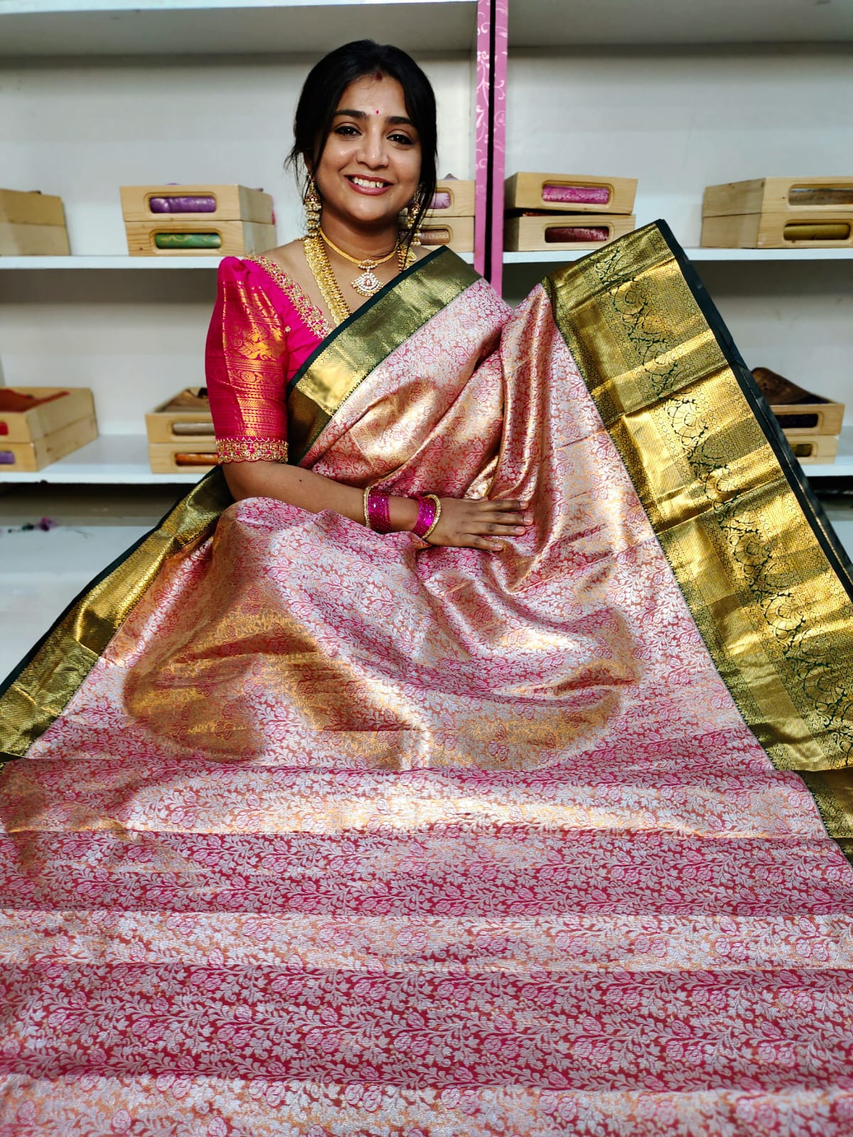 90% offer Kanchi pattu collection