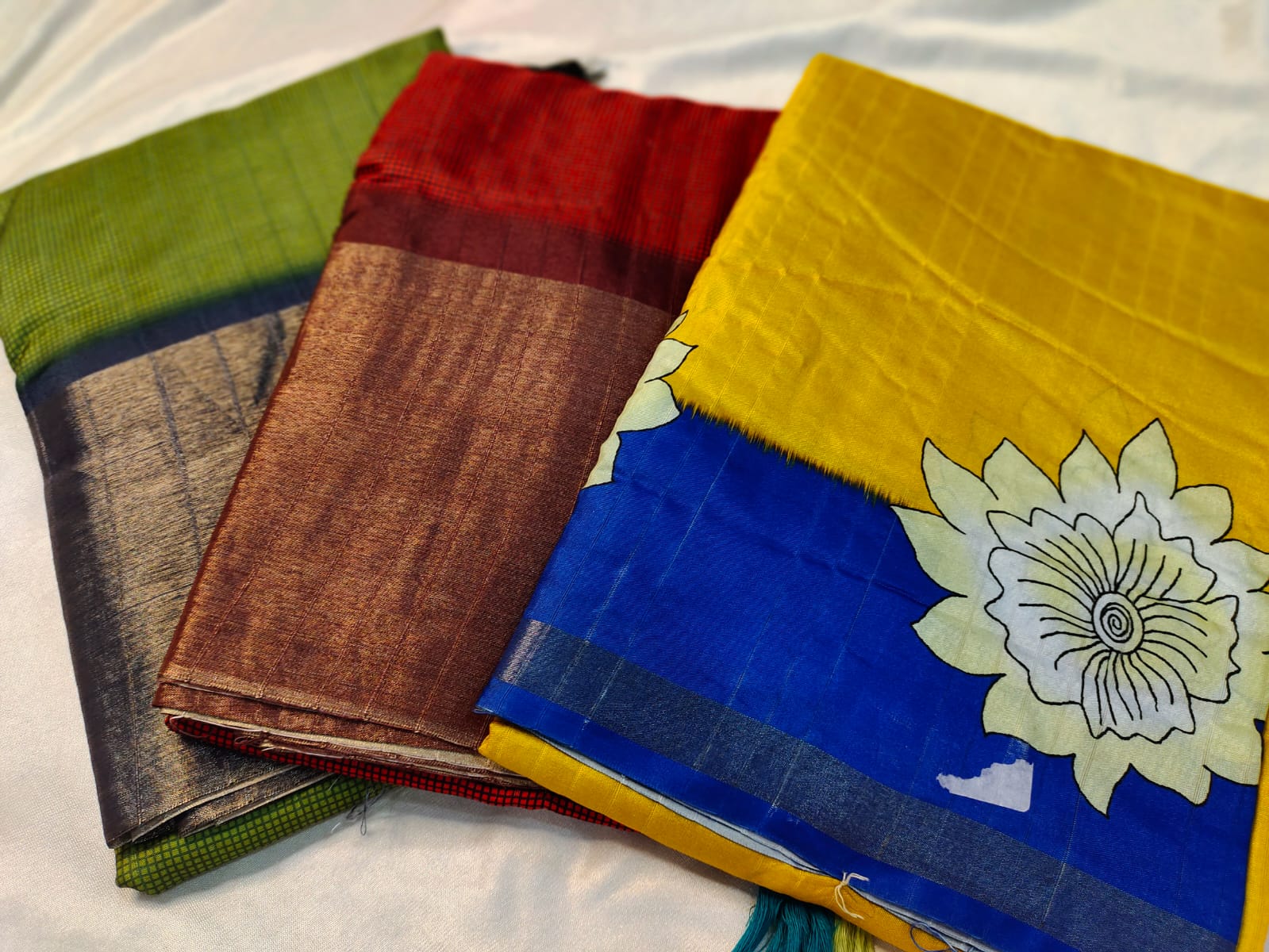 1+2dola silk saree