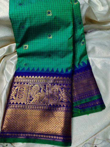 Vintage gadwal silk