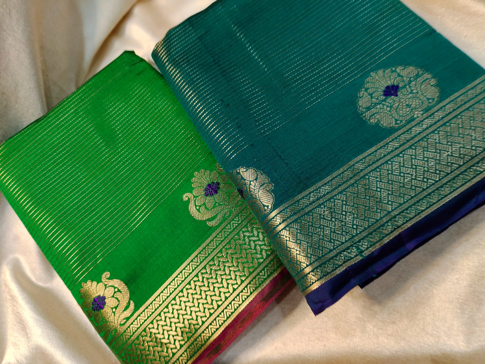 1+1 Chanderi sarees