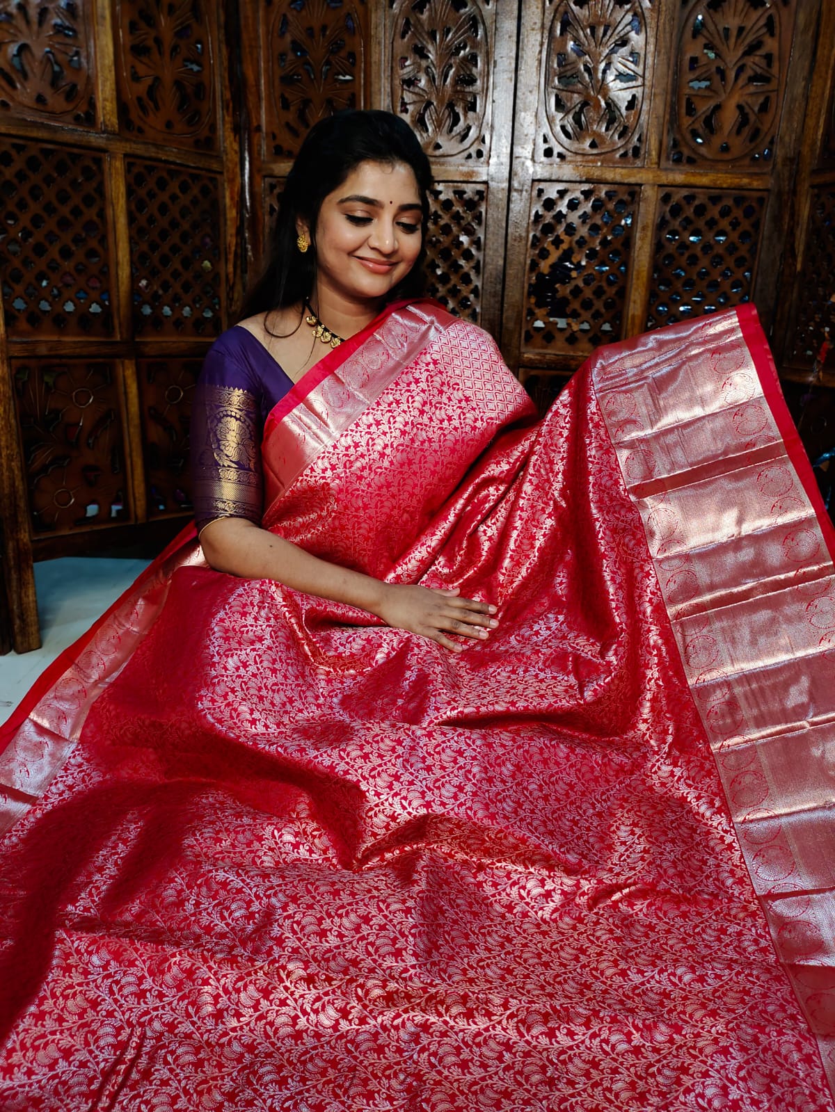 90% ఆఫర్ కంచి పట్టు సేకరణ