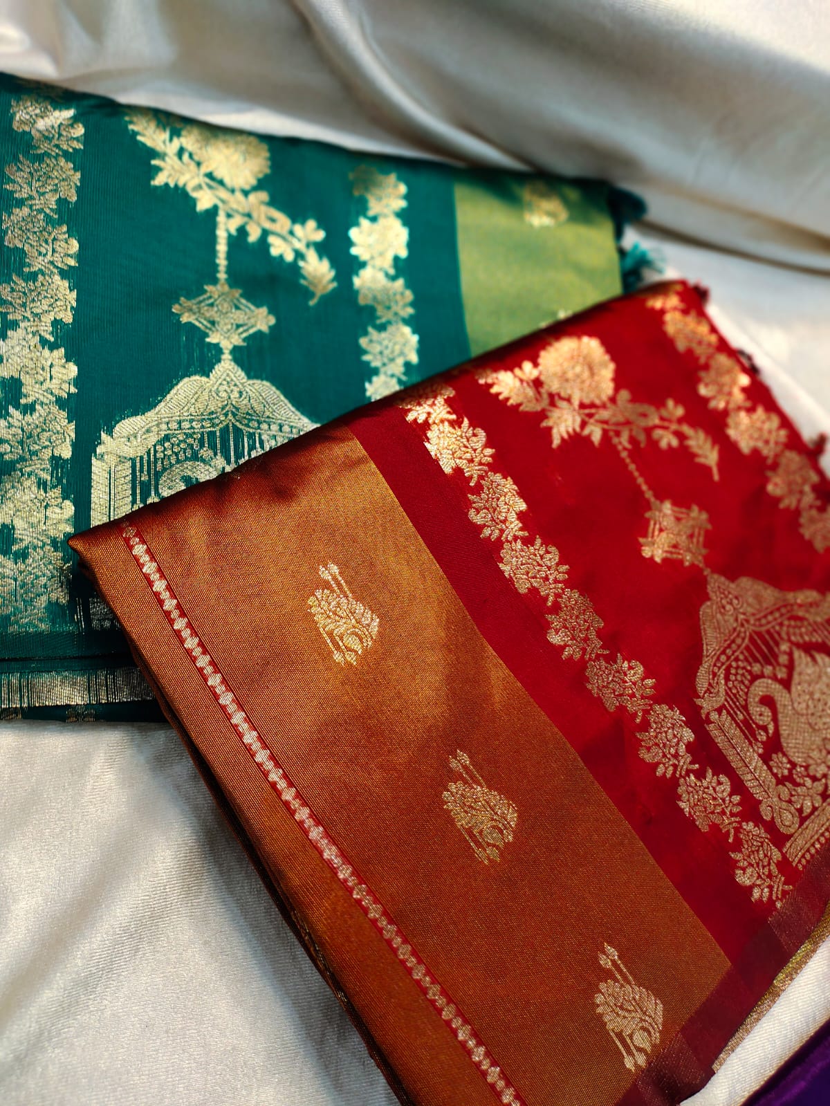 1+1 banarasi saree