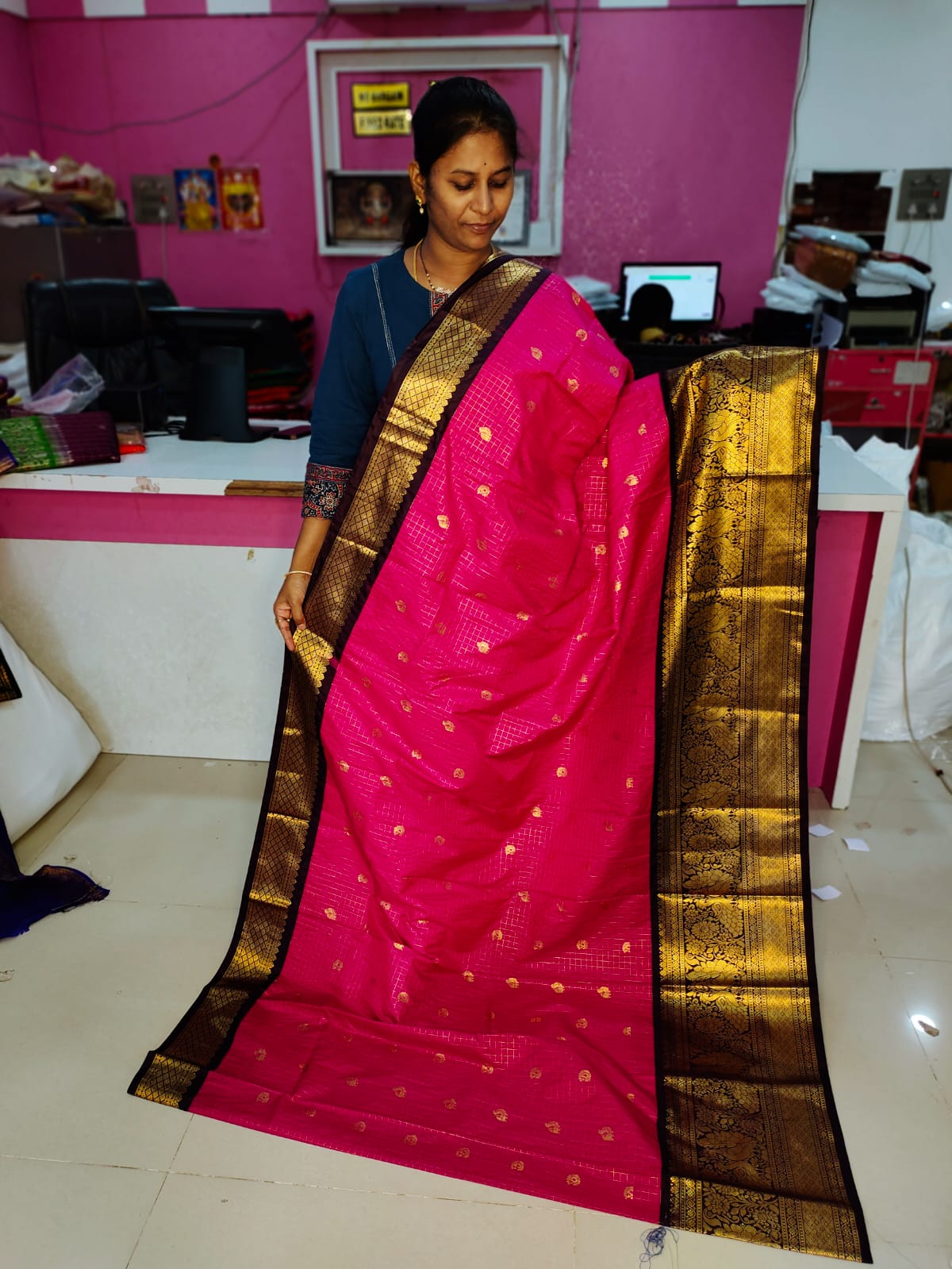 Vintage gadwal sarees