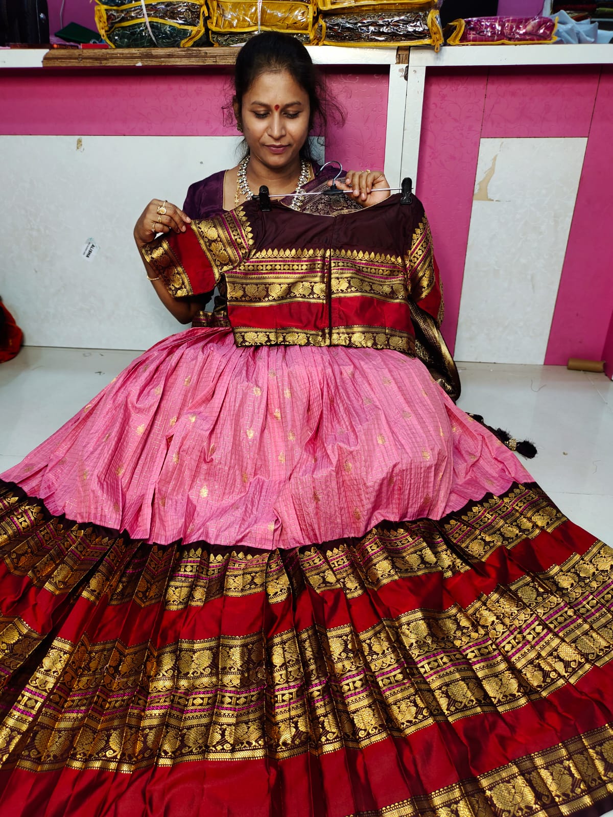 Premium Gadwal lehenga