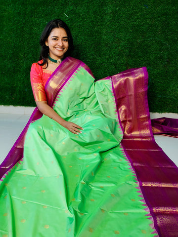 Vitange gadwal silk saree