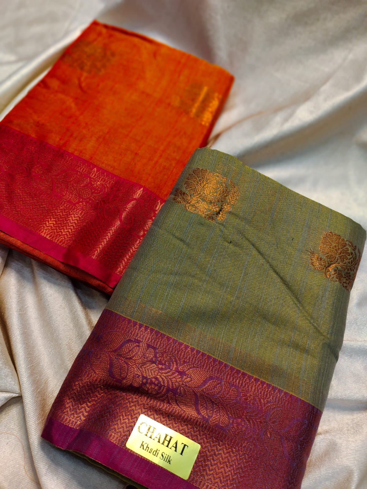1+1 Chanderi sarees