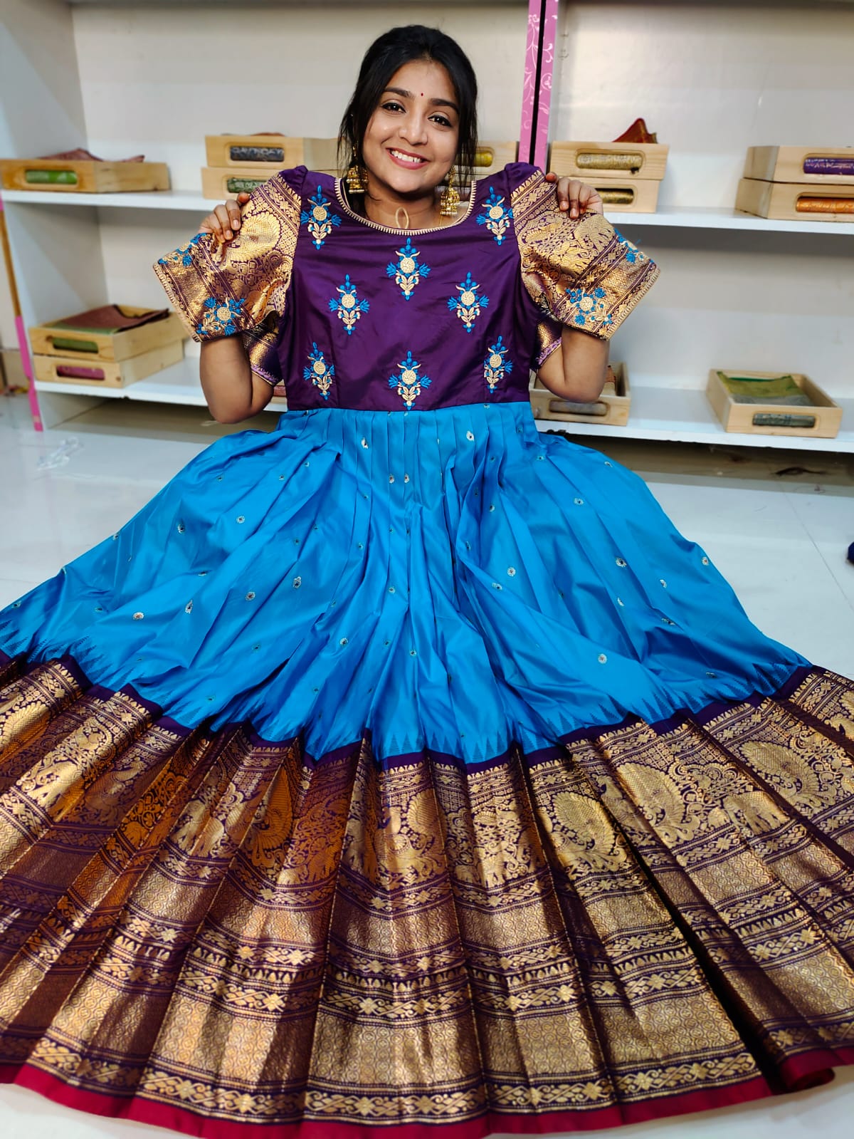 Gadwal frocks