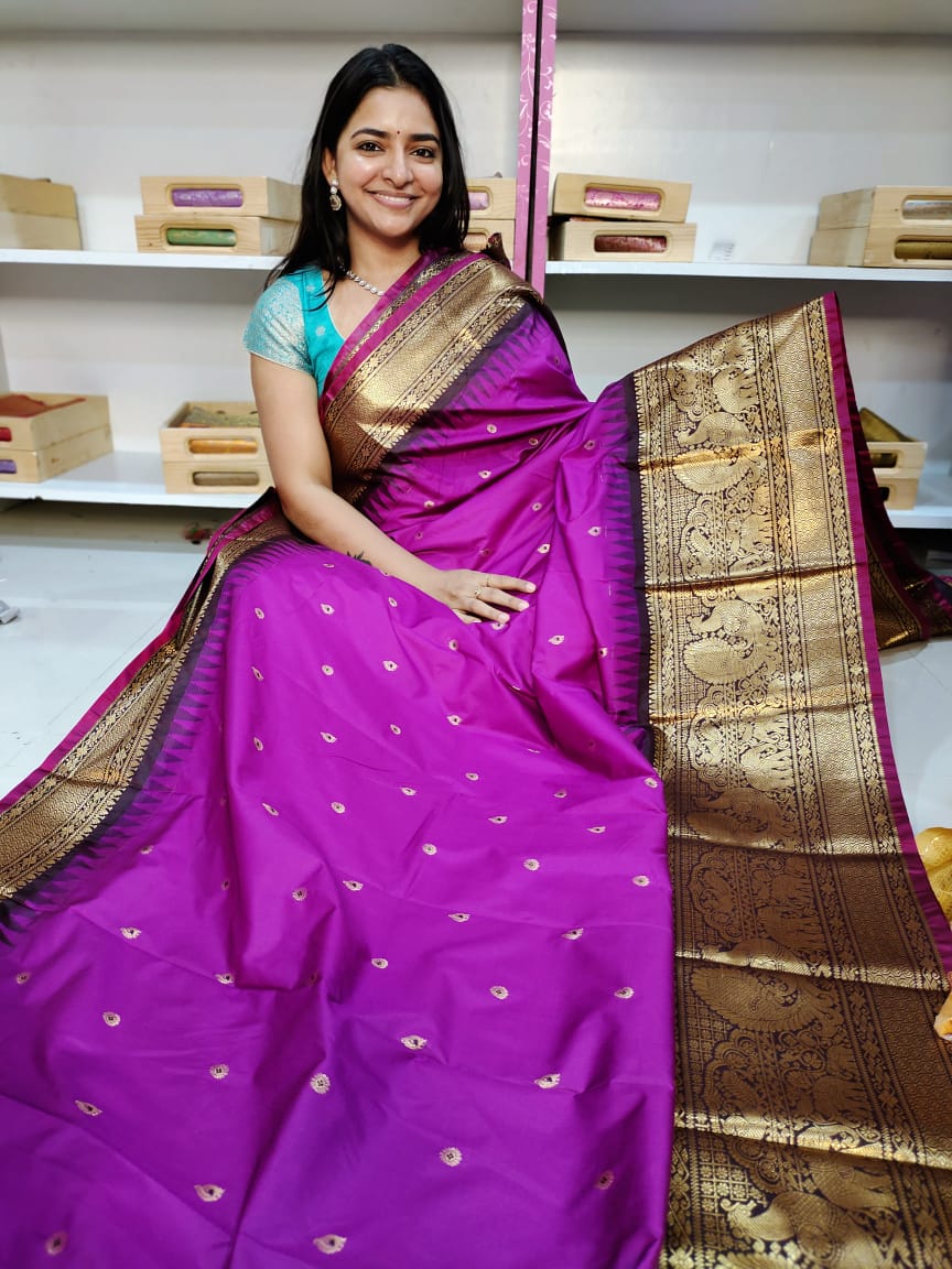 65% offer gadwal silk saree