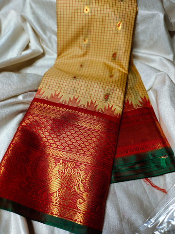 Vitange gadwal silk saree