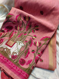 Chanderi jamdhani sarees