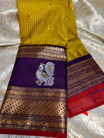 Premium gadwal silk sarees