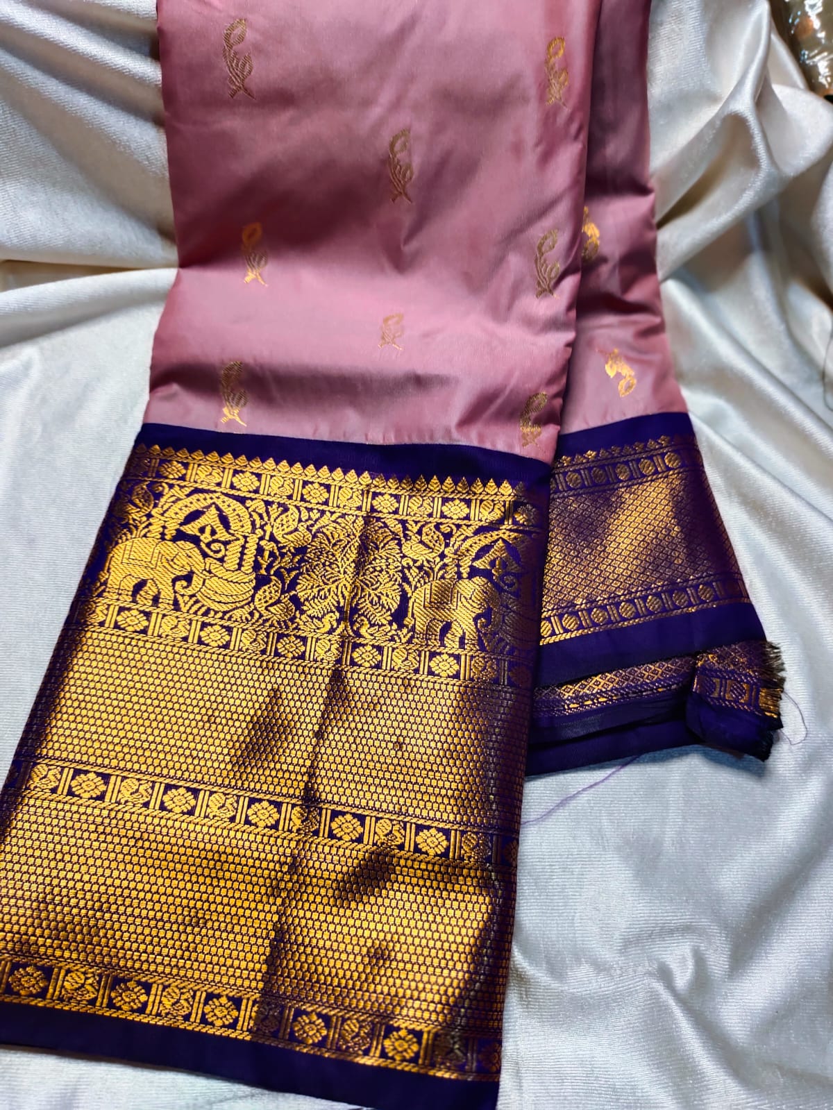 Vitange gadwal silk saree