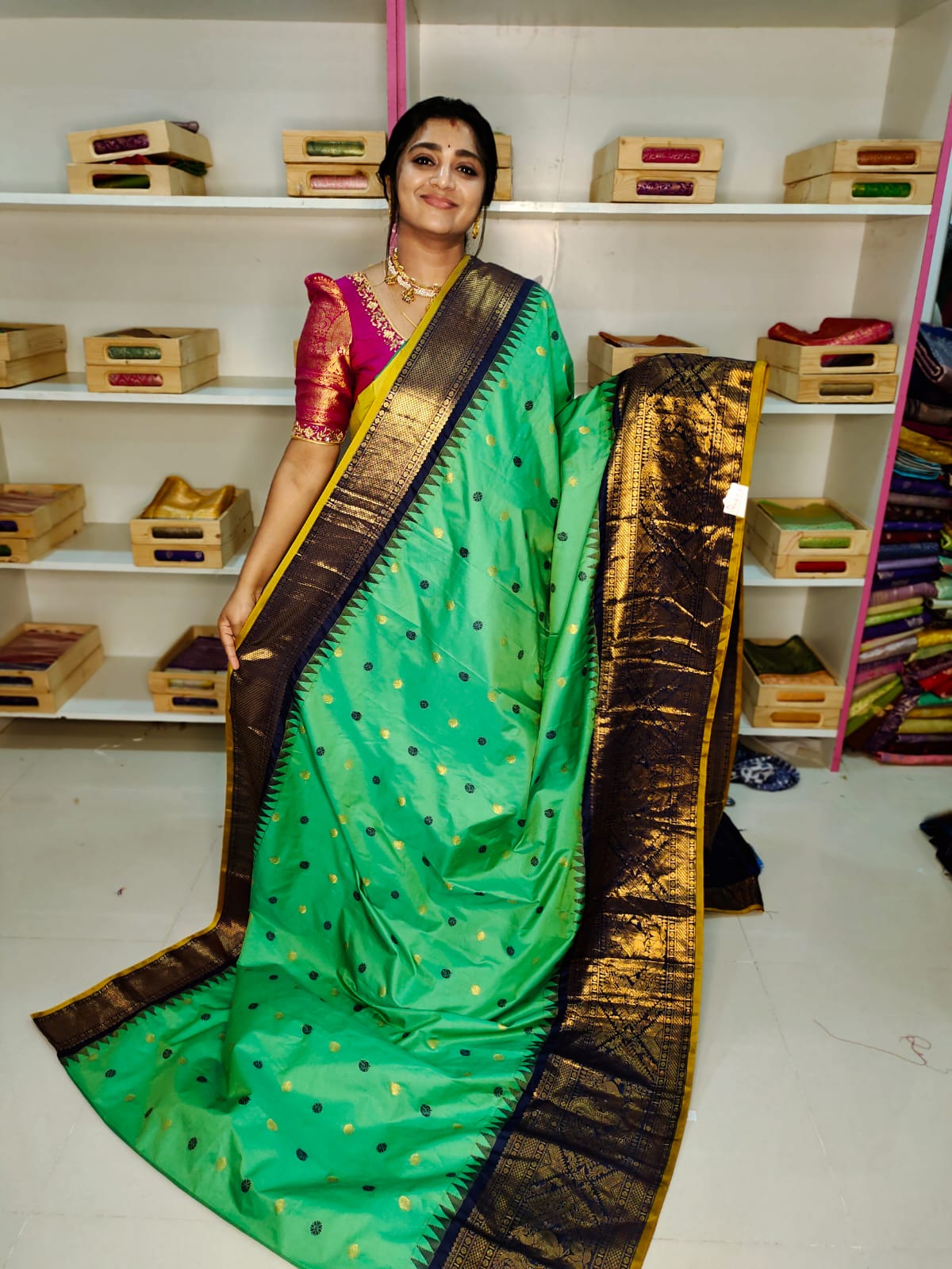 Ashadam sale gadwal silk saree