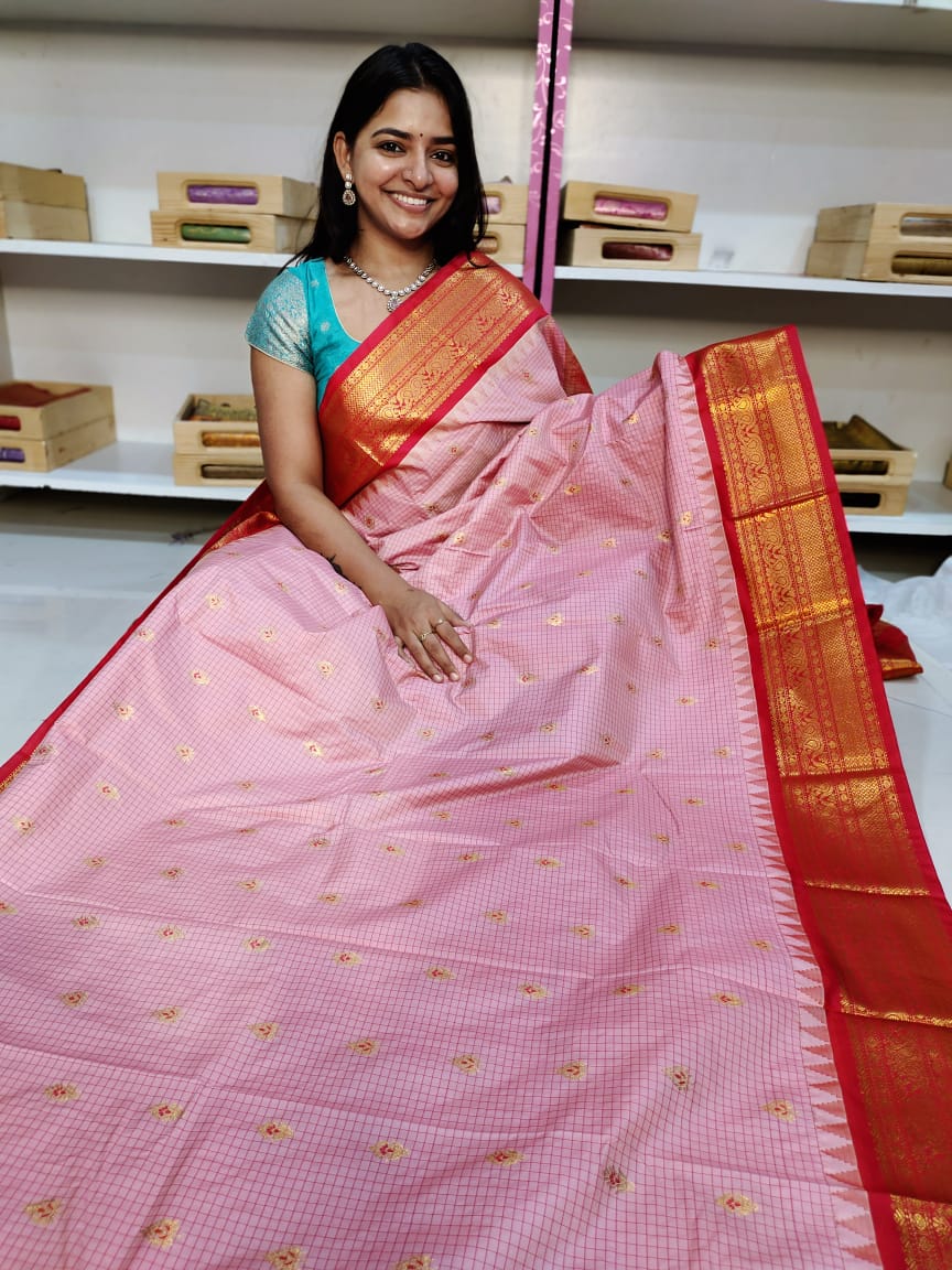 65% offer gadwal silk saree