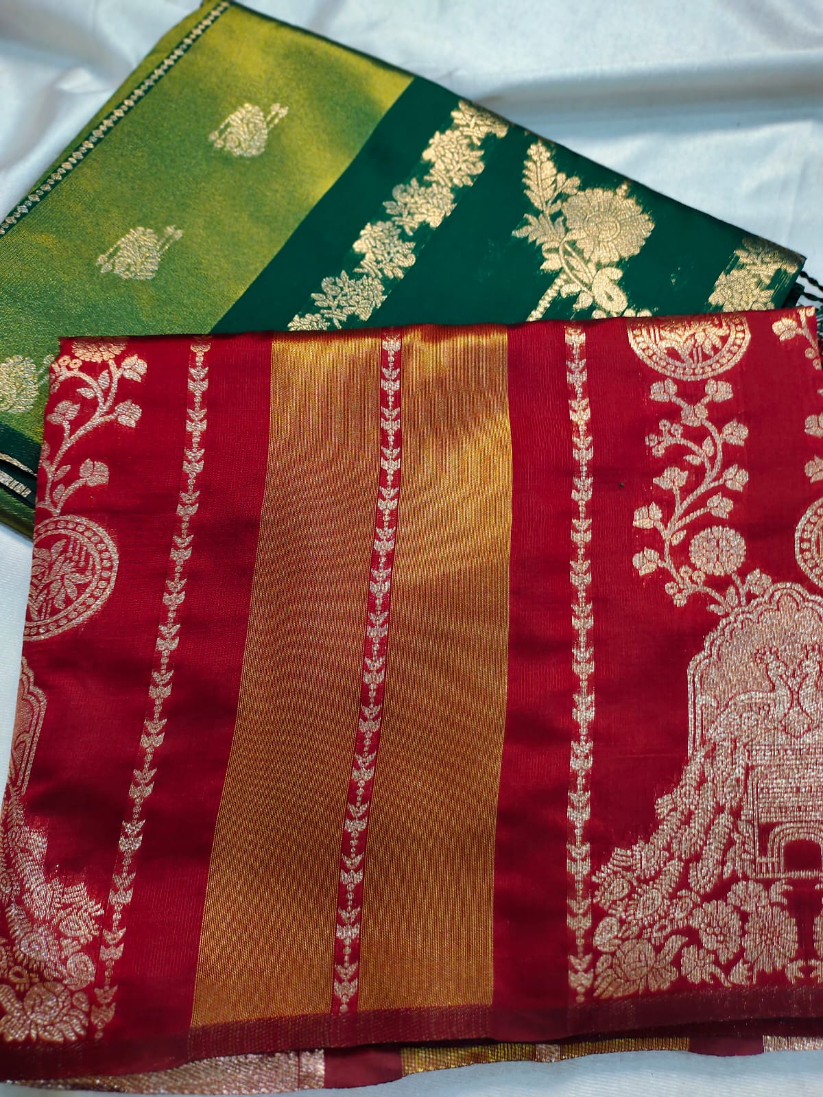 1+1 banarasi saree