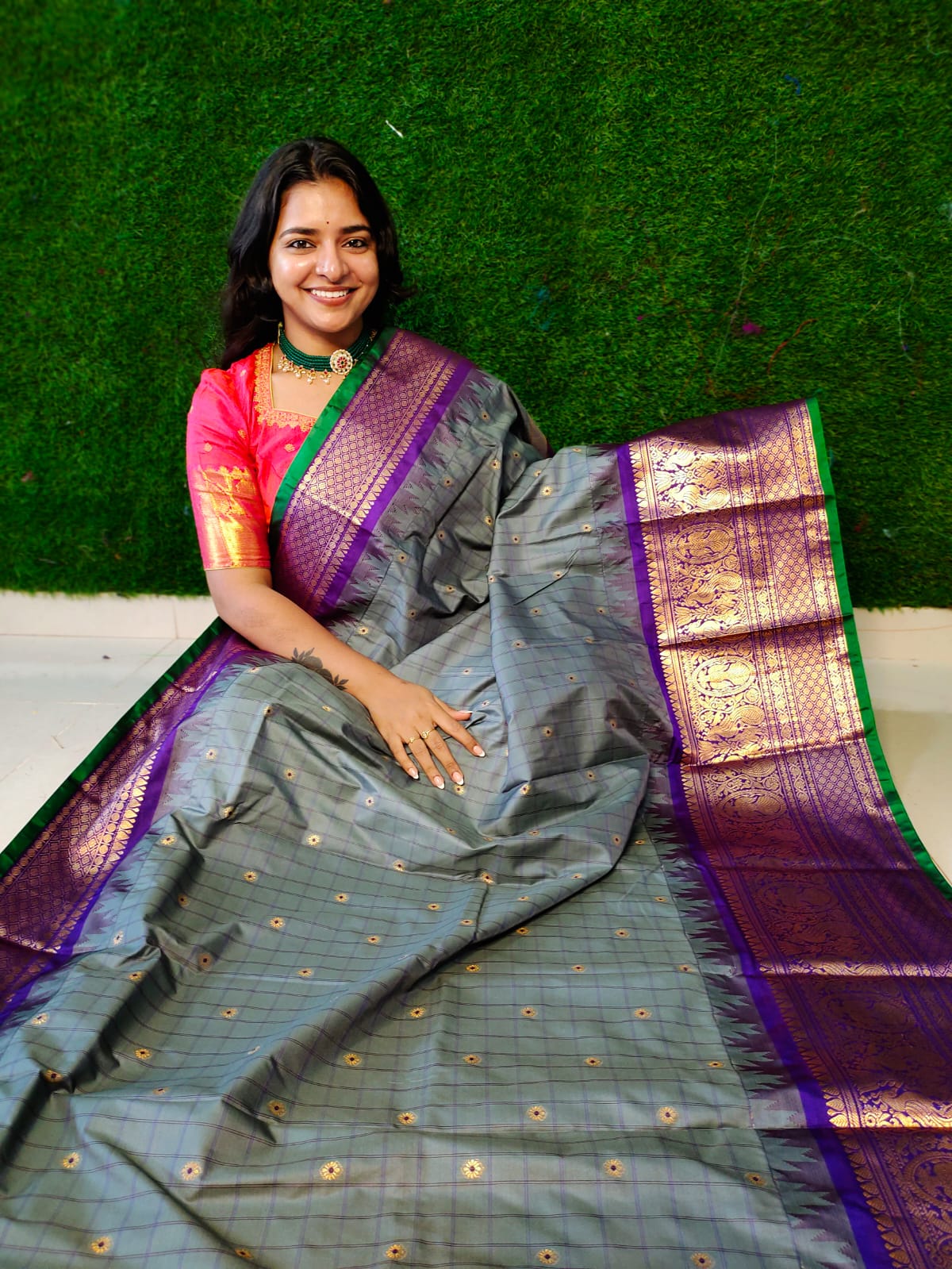 50% offer gadwal silk Saree