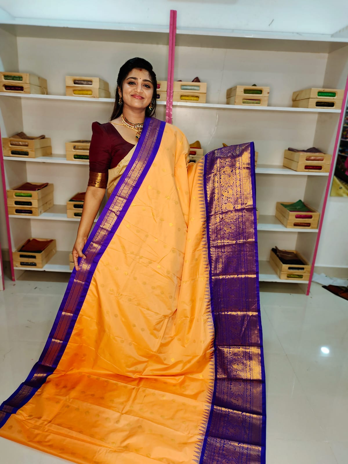 50% offer gadwal silk sarees